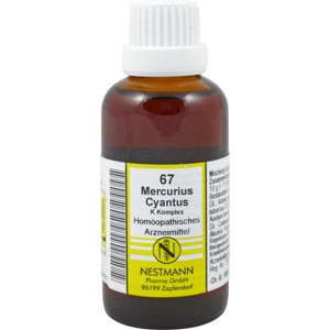 MERCURIUS CYANATUS K Komplex Nr.67 Dilution Produktbild
