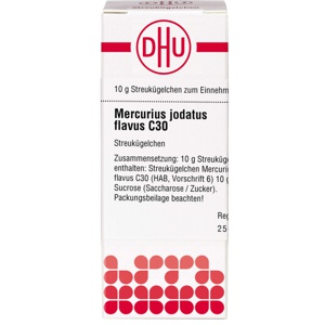 MERCURIUS JODATUS FLAVUS C 30 Globuli Produktbild