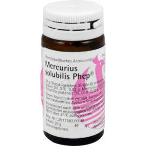MERCURIUS SOLUBILIS PHCP Globuli Produktbild