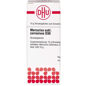 MERCURIUS-SUBLIMATUS-corrosivus-D-30-Globuli Produktbild
