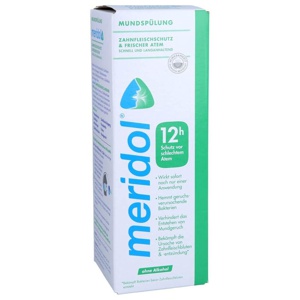 meridol MUNDSPÜLUNG ZAHNFLEISCHSCHUTZ & FRISCHER ATEM 400 ml Lösung Produktbild