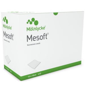 Mesoft sterile kompresser 10x10 cm 30x5 stk produktbilde