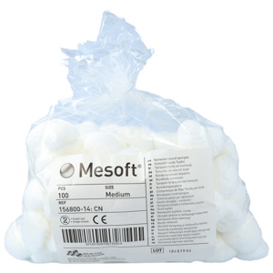 Mesoft usterile tupfere medium 100 stk produktbilde