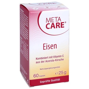 META CARE Eisen 60 St Kapseln Produktbild