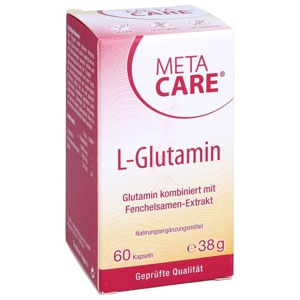 META CARE L-Glutamin 60 St Kapseln Produktbild