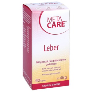 META CARE Leber Kapseln 60 St Kapseln Produktbild