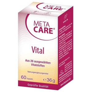 Meta Care Vital Kapseln, 60 St Kapseln Produktbild