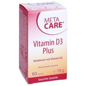 META CARE Vitamin D3 Plus 60 St Kapseln Produktbild