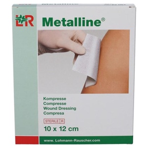 Metalline Kompres 10×12 cm 10 stk produktbillede
