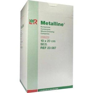 METALLINE Kompressen 10x20 cm steril Produktbild