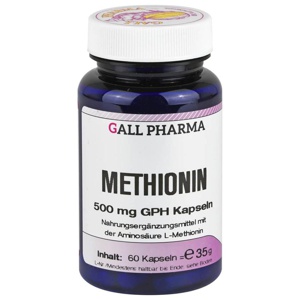 Methionin 500 mg GPH Kapseln Produktbild