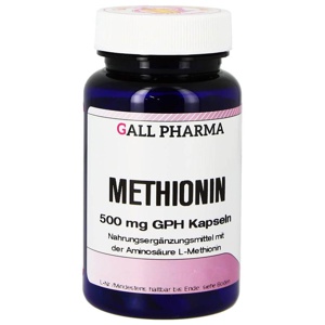 Methionin 500 mg GPH Kapseln Produktbild