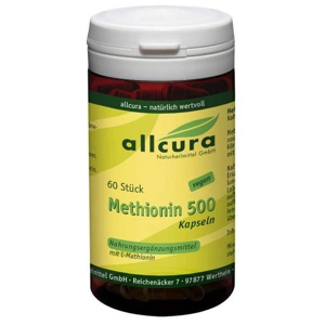 METHIONIN 500 mg Kapseln Produktbild