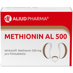 METHIONIN AL 500 Filmtabletten Produktbild