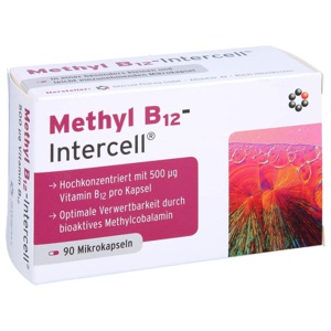 METHYL B12-Intercell magensaftresistente Kapseln Produktbild