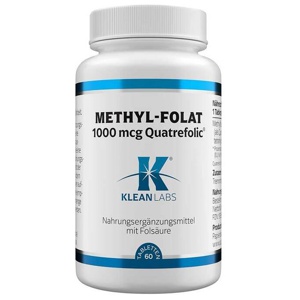 METHYL FOLAT 1000 μg KLEAN LABS Tabletten Produktbild