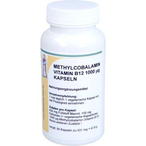 METHYLCOBALAMIN 1000 μg Vitamin B12 Kapseln Produktbild