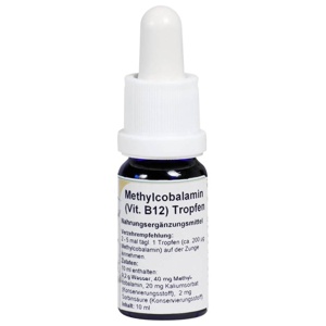 METHYLCOBALAMIN Vitamin B12 Tropfen Produktbild