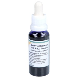 METHYLCOBALAMIN Vitamin B12 Tropfen Produktbild