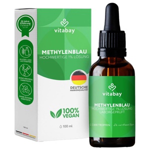 Methylenblau Hochwertige 1% Lösung Vegan Produktbild