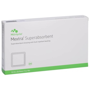 MEXTRA Superabsorbent Verband 12,5x22,5 cm Produktbild