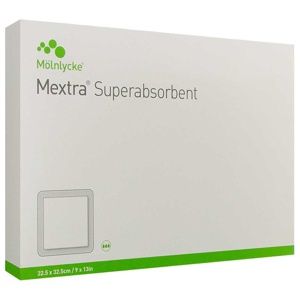 Mextra Superabsorbent Verband 22,5x32,5 cm Produktbild