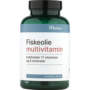 Mezina Fiskeolie multivitamin   120 stk produktbillede