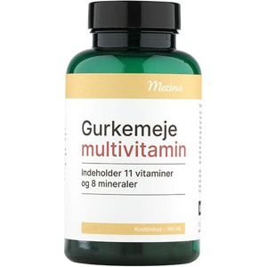 Mezina Mezina Gurkemeje multivitamin - 180 tabletter produktbillede