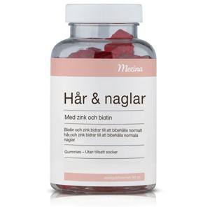 Mezina Hår och Naglar, Gummies 60 st produkt bild
