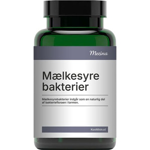 Mezina Mælkesyrebakterier Probiotika   60 kapsler produktbillede