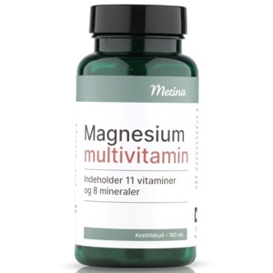 Mezina Magnesium multivitamin - 180 tabletter produktbillede