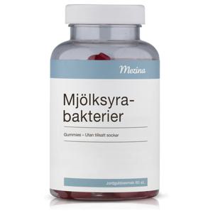 Mezina Mjölksyrabakterier, Gummies 60 st produkt bild