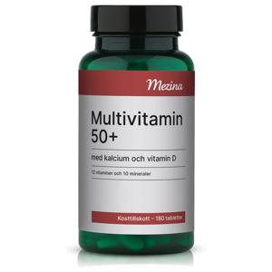 Mezina Multi 50+ Kalcium och D vitamin produkt bild