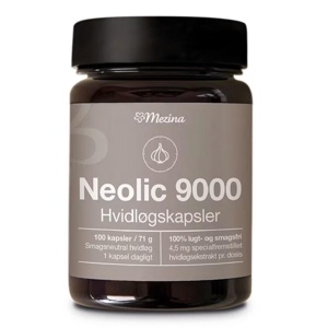 Mezina Neolic 9000 Hvitløks tabletter   100 Kapsler produktbilde