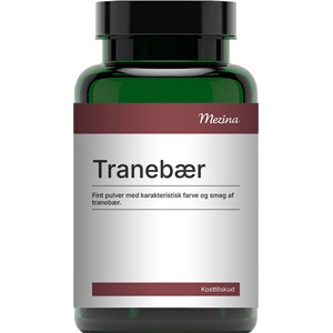 Mezina Tranebær   100 kapsler produktbillede