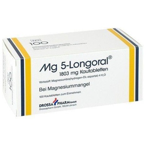 MG 5 LONGORAL Kautabletten Produktbild