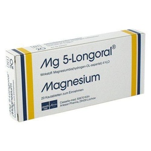 MG 5 LONGORAL Kautabletten Produktbild