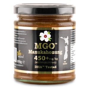 MGO Manuka honning 250 g 450+ produktbillede