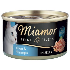 Probierpaket Miamor Feine Filets in Jelly 12 x 100 g Produktbild