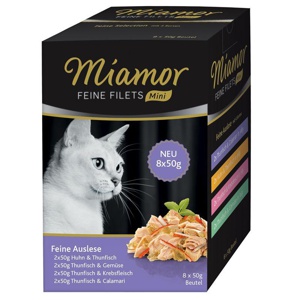 Miamor Feine Filets Mini Pouch 8 x 50 g Produktbild