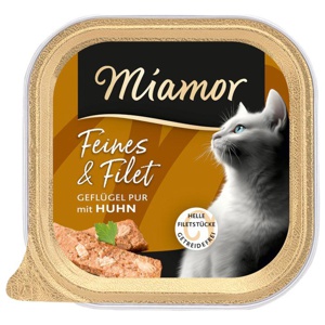 Miamor Feines & Filet 16 x 100 g Produktbild