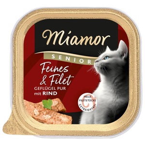 Miamor Feines & Filet Senior 16 x 100 g Produktbild