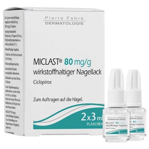 MICLAST 80 mg/g wirkstoffhaltiger Nagellack Produktbild