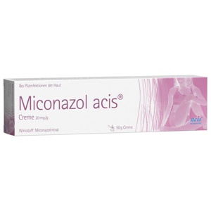 Miconazol acis Creme, 50 g Creme Produktbild