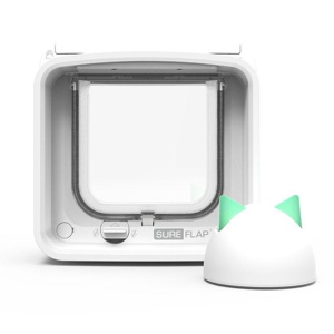 Microchip Cat Flap Connect 165x171 mm hvid produktbillede