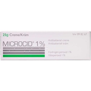 Microcid Creme 1% - 25 g produktbillede