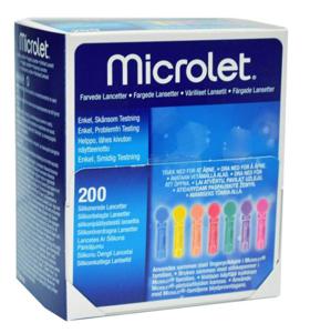 Microlet Lancetter 200 st produkt bild