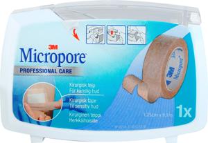 Micropore Kirurgisk Tejp Brun 9,14 x 1,25 cm produkt bild
