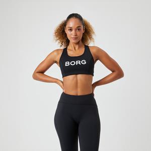 Mid Support Sport‑BH Svart produkt bild