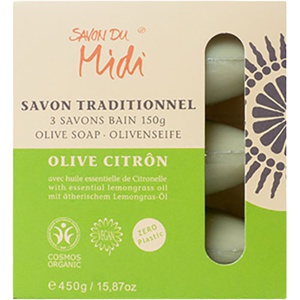 Midi Økologisk Olivensæbe Med Citrongræsolie   450 g produktbillede